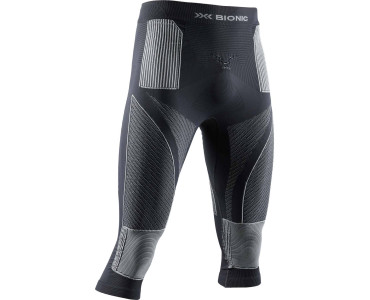 X-BIONIC M ENERGY ACCUMULATOR 4.0 Pants 3/4 CHARCOAL / PEARL GREY