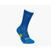 HOKA ONE ONE U CREW RUN SOCK 3-PACK 1122931-ADM ALPINE BLUE / CARDAMON / ULTRAMARINE