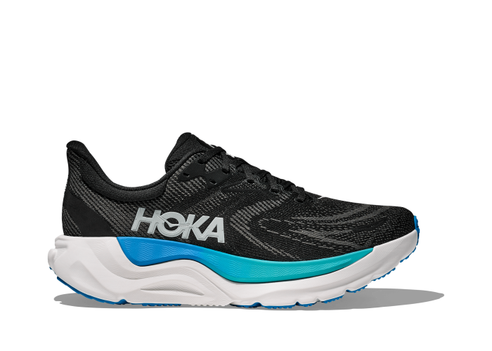 HOKA one one M ARAHI 8 1168690-BKSK BLACK / SKYWARD BLUE