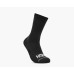 HOKA ONE ONE U CREW RUN SOCK 3-PACK 1122931-BBBLC BLACK / BLACK / BLACK