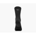 HOKA ONE ONE U CREW RUN SOCK 3-PACK 1122931-BBBLC BLACK / BLACK / BLACK