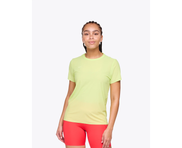 HOKA W AIROLITE RUN SHORT SLEEVE 1151084-LETT LETTUCE