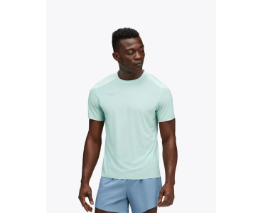 HOKA M AIROLITE RUN SHORT SLEEVE 1151071-CLDL CLOUDLESS
