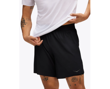 HOKA ONE ONE M GLIDE 7'' SHORT 2IN1 1151080-BLK BLACK