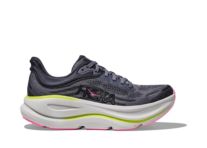 HOKA ONE ONE W BONDI 9 1162012-CYG CHARCOAL GREY / GREY SKIES