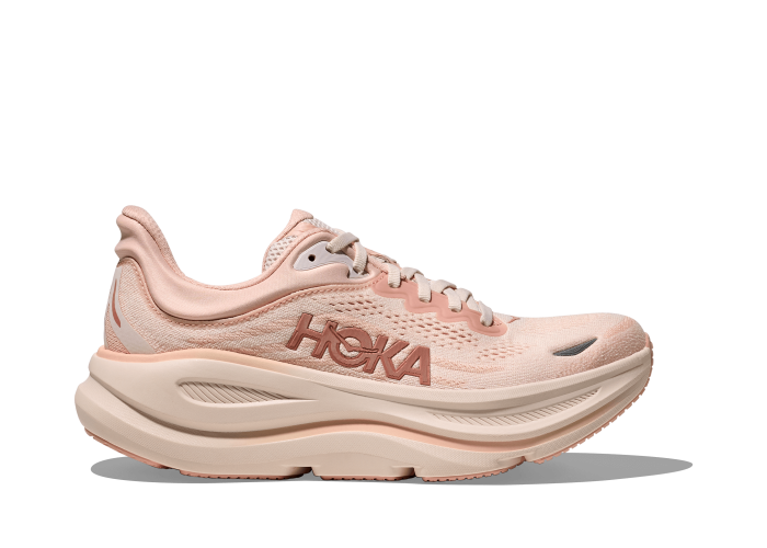 HOKA ONE ONE W BONDI 9 1162012-RLTT ROSE LATTE / ROSE CREAM