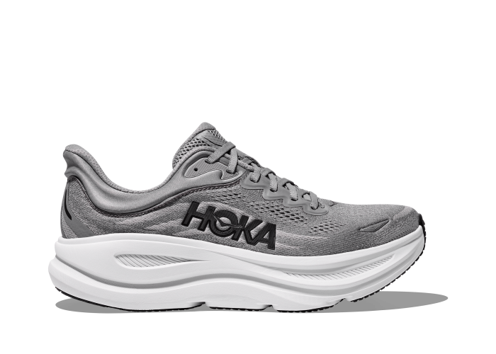 HOKA ONE ONE M BONDI 9 1162011-GCTC GALACTIC GREY / STELLAR GREY