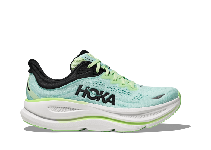 HOKA ONE ONE M BONDI 9 1162011-LNMT LUNA MOTH / BLUE SPARK