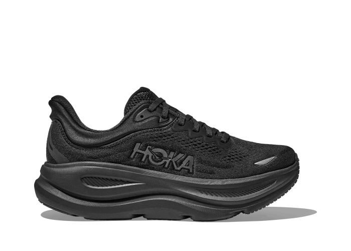 HOKA ONE ONE W BONDI 9 WIDE 1162014-BBLC BLACK / BLACK