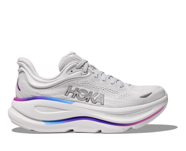 HOKA ONE ONE W BONDI 9 1162012-CYWH COSMIC GREY / WHITE
