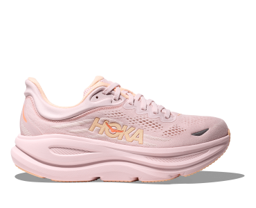 HOKA ONE ONE W BONDI 9 1162012-LRMT LILAC CREAM / TANGERINE GLOW