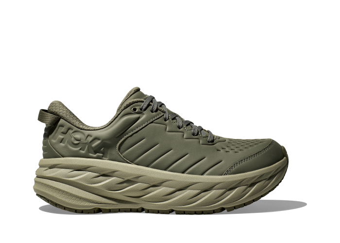HOKA one one Bondi SR WIDE 1129350-OZB OLIVE HAZE / BARLEY