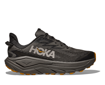 HOKA ONE ONE M CHALLENGER 8 GTX 1171958-AYV ASPHALT GREY / VARSITY YELLOW