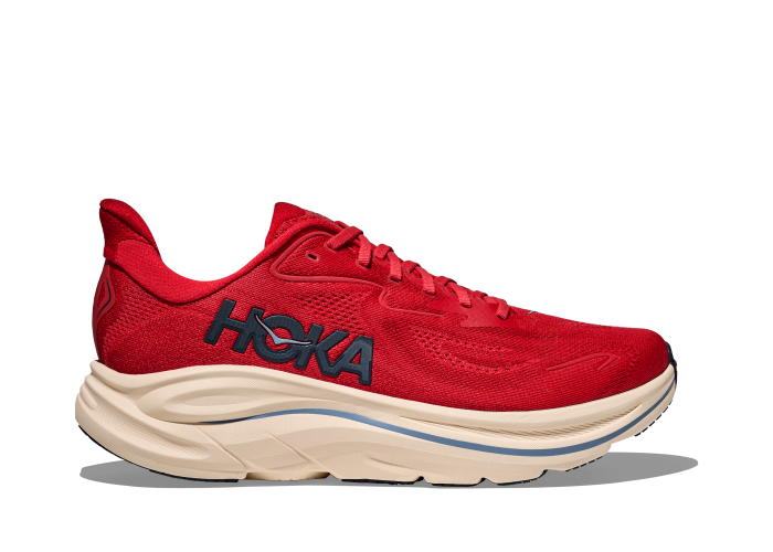 HOKA one one M Clifton 10 1162030-VLLN VERMILLION / VARSITY NAVY