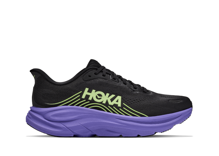 HOKA ONE ONE M CLIFTON 11 1176572-BNNY BLACK / NEON YUZU