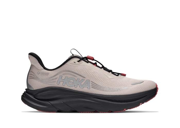 HOKA ONE ONE M CLIFTON 11 GTX 1176574-RKGR RIVER ROCK GREY / CARBON BLACK
