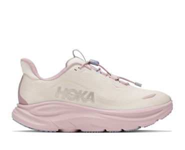 HOKA ONE ONE W CLIFTON 11 GTX GLM 1183115-AKP ALABASTER / PINK OPAL