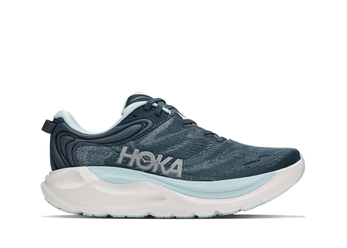 HOKA ONE ONE W GAVIOTA 6 WIDE 1171935-FYGL FADED NAVY / GLIMMERING BLUE