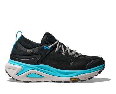 HOKA ONE ONE W KAHA 3 LOW GTX 1162533-BCLB BLACK / CIELO BLUE