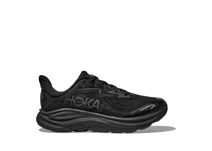 HOKA one one Y Clifton 10 Big Kids 1168860-BBLC BLACK / BLACK