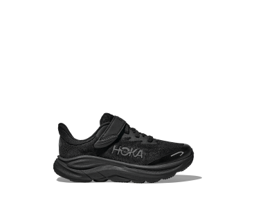 HOKA one one K Clifton 10 Little Kids 1168873-BBLC BLACK / BLACK
