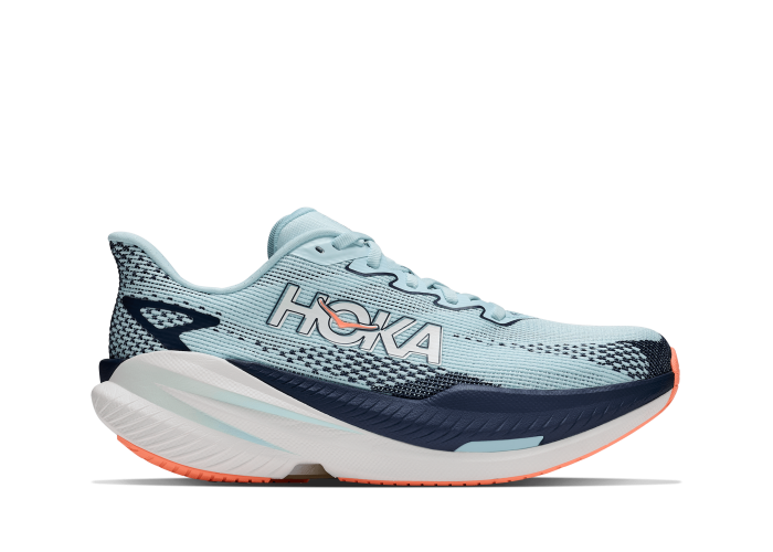 HOKA ONE ONE W MACH X 3 1168721-GBLV GLIMMERING BLUE / VARSITY NAVY