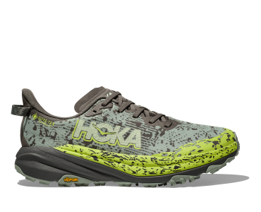 HOKA ONE ONE M SPEEDGOAT 6 GTX 1155150-STLV SLATE / ALOE VERA