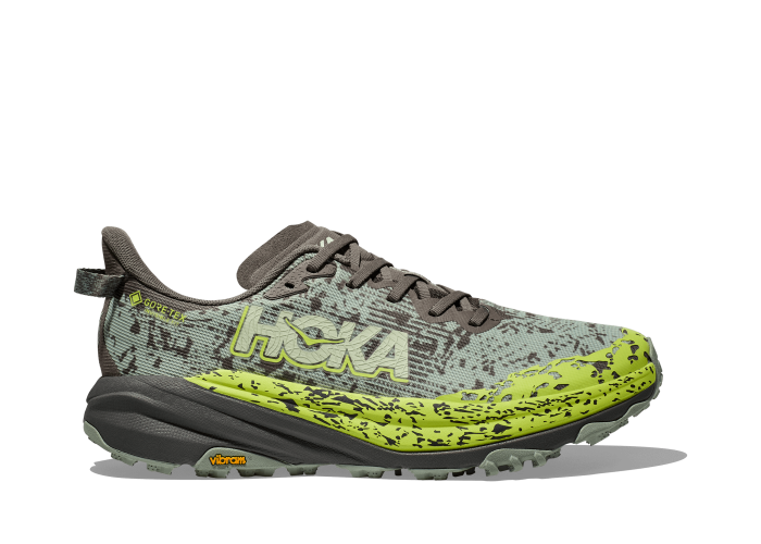 HOKA ONE ONE M SPEEDGOAT 6 GTX 1155150-STLV SLATE / ALOE VERA
