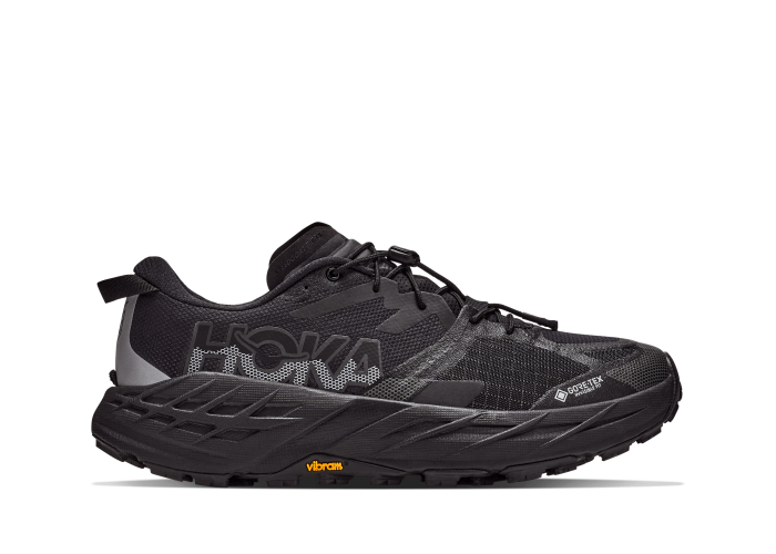 HOKA ONE ONE W SPEEDGOAT 7 GTX 1176677-BBNB BLACK / CARBON BLACK