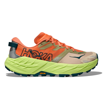 HOKA ONE ONE W SPEEDGOAT 7 1171929-PYZ PERSIMMON / NEON YUZU