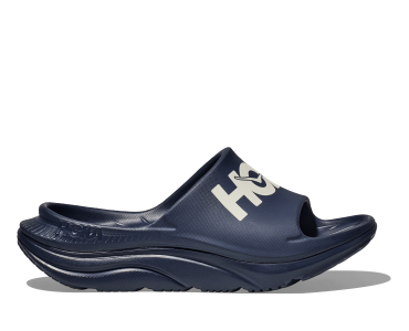 HOKA One One U ORA ATHLETIC SLIDE 1155154-VYN VARSITY NAVY / WHITE