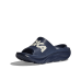 HOKA One One U ORA ATHLETIC SLIDE 1155154-VYN VARSITY NAVY / WHITE