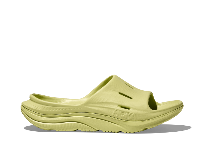 HOKA One One U ORA RECOVERY SLIDE 3 1135061-HHN HONEYDEW / HONEYDEW