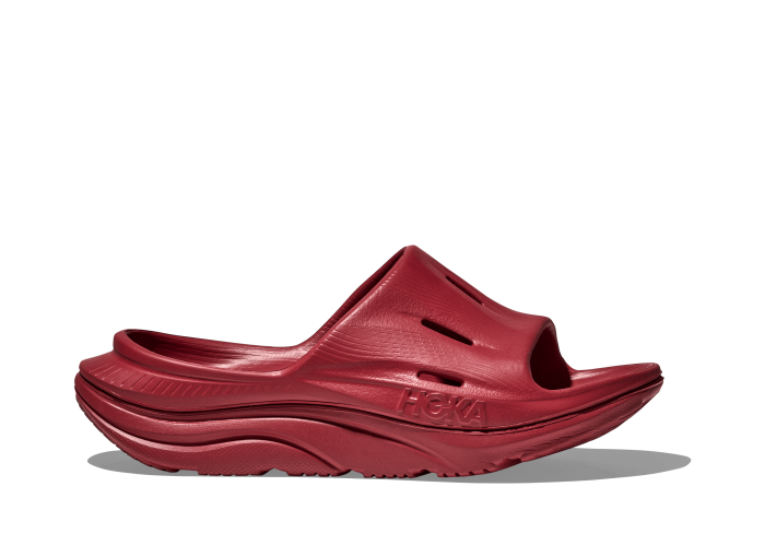 HOKA One One U ORA RECOVERY SLIDE 3 1135061-PRPP PEPPER / PEPPER