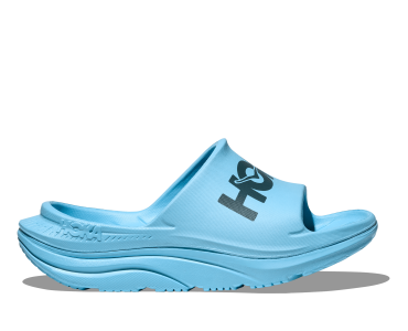 HOKA One One U ORA ATHLETIC SLIDE 1155154-SFD SOARING BLUE / FADED NAVY