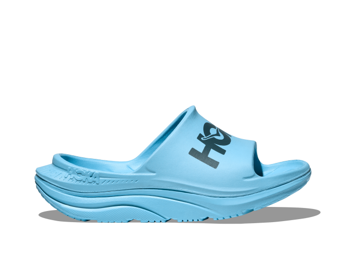 HOKA One One U ORA ATHLETIC SLIDE 1155154-SFD SOARING BLUE / FADED NAVY