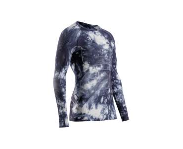 X-Bionic U ACCUMULATOR WILD SHIRT LS TIEDYE X BLACK / X WHITE