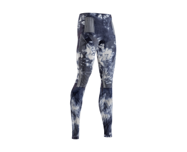 X-Bionic U ACCUMULATOR WILD PANTS TIEDYE X BLACK / X WHITE