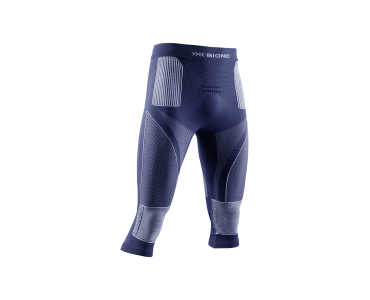 X-BIONIC M ENERGY ACCUMULATOR 4.0 Pants 3/4 MARINE / OPTICAL WHITE