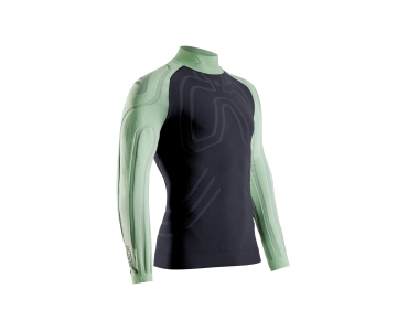 X-Bionic MEN HEATLOOP SHIRT LS DIGITAL LIME / X BLACK