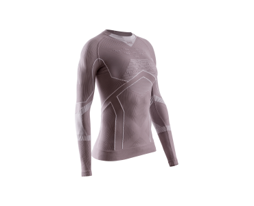 X-BIONIC W ENERGY ACCUMULATOR LIGHT SHIRT LS DUSTY LAVENDER / ARCTIC WHITE
