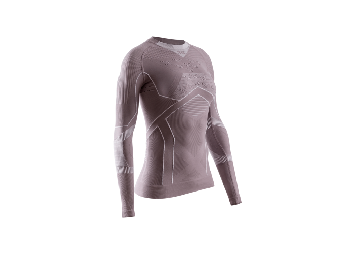 X-BIONIC W ENERGY ACCUMULATOR LIGHT SHIRT LS DUSTY LAVENDER / ARCTIC WHITE