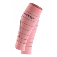REFLECTIVE COMPRESSION CALF SLEEVES PINK