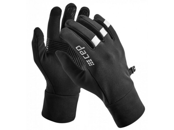 Zimné bežecké rukavice CEP Black