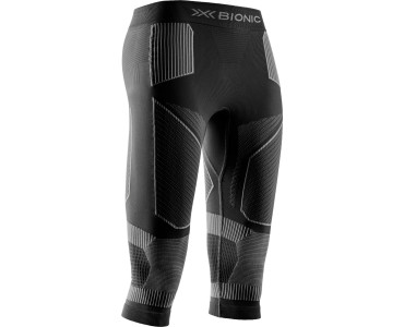 X-BIONIC W ENERGY ACCUMULATOR LIGHT PANTS 3/4 X BLACK / LIGHT GREY