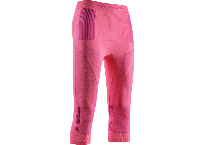 X-BIONIC W ENERGY ACCUMULATOR 4.0 PANTS 3/4 MAGNOLIA PURPLE/FUCHSIA