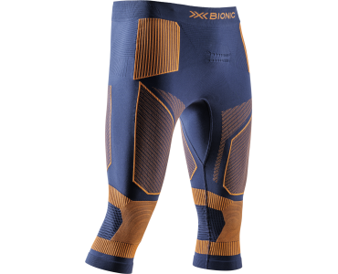 X-BIONIC M ENERGY ACCUMULATOR LIGHT PANTS 3/4 MARINE / ORANGE