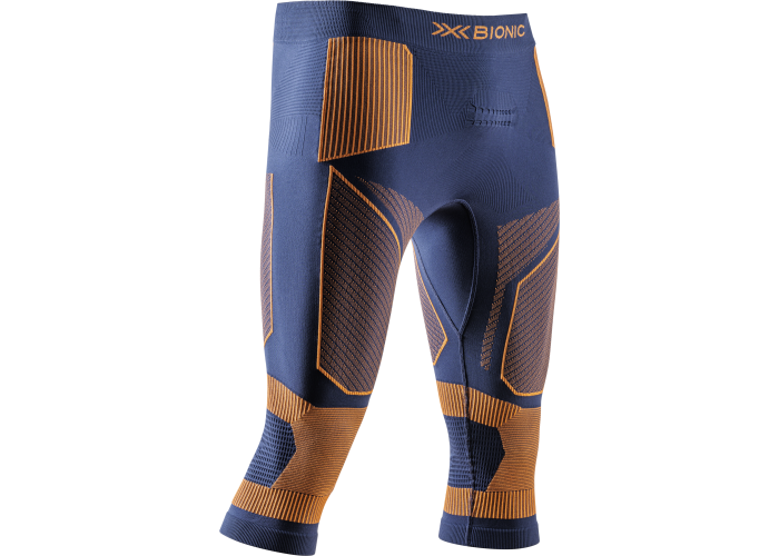 X-BIONIC M ENERGY ACCUMULATOR LIGHT PANTS 3/4 MARINE / ORANGE