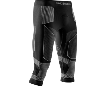 X-BIONIC M ENERGY ACCUMULATOR LIGHT PANTS 3/4 X BLACK / LIGHT GREY