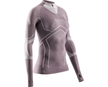 X-BIONIC W ENERGY ACCUMULATOR LIGHT 1/2 ZIP EA-WTA8W24W-P093 GREY